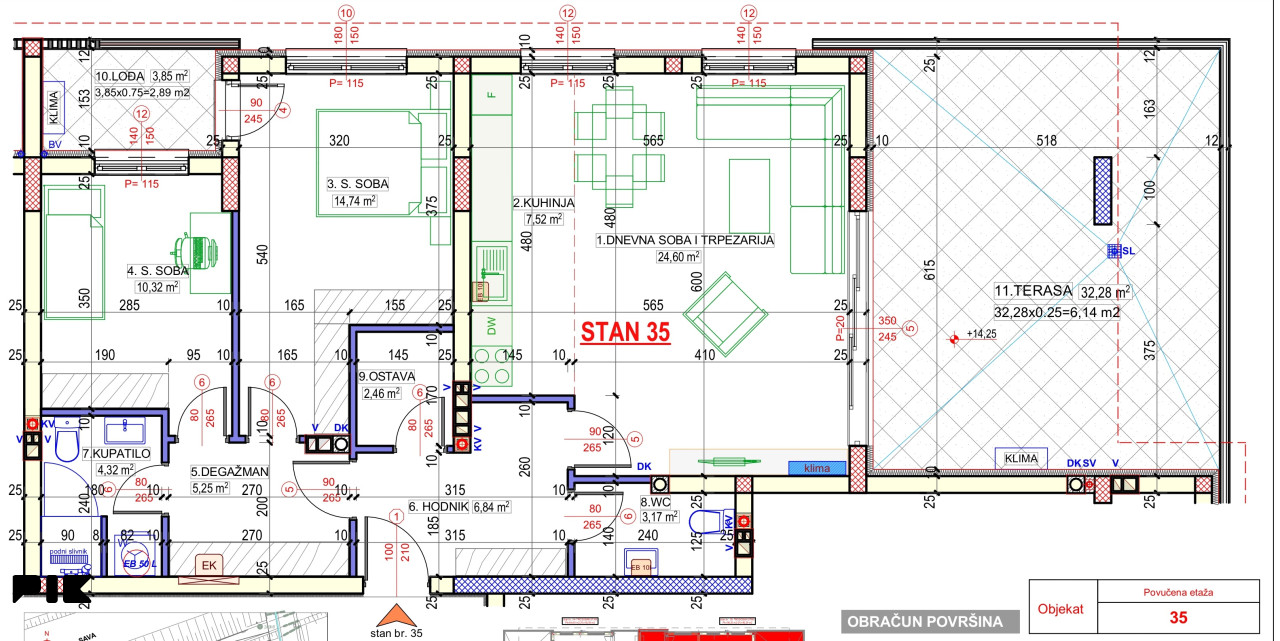 Stan BROD | Stanovi 42-102m/2 | NOVOGRADNJA 14
