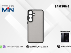 Frame Case Samsung Galaxy S25 Edge zaštitna maskica, Crna