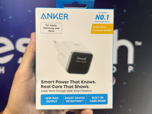 Kucni punjac Anker Nano Display, 45W, 3A, 1xUSB-C,White A121DG21
