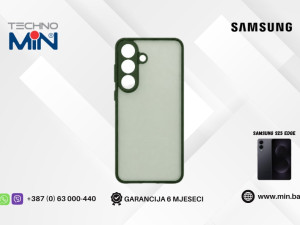 Frame Case Samsung Galaxy S25 Edge zaštitna maskica, Zelena
