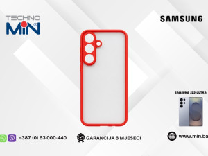 Frame Case Samsung Galaxy S25 Ultra zaštitna maskica, Crvena