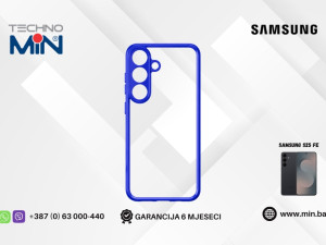 Frame Case Samsung Galaxy S25 FE zaštitna maskica, Plava
