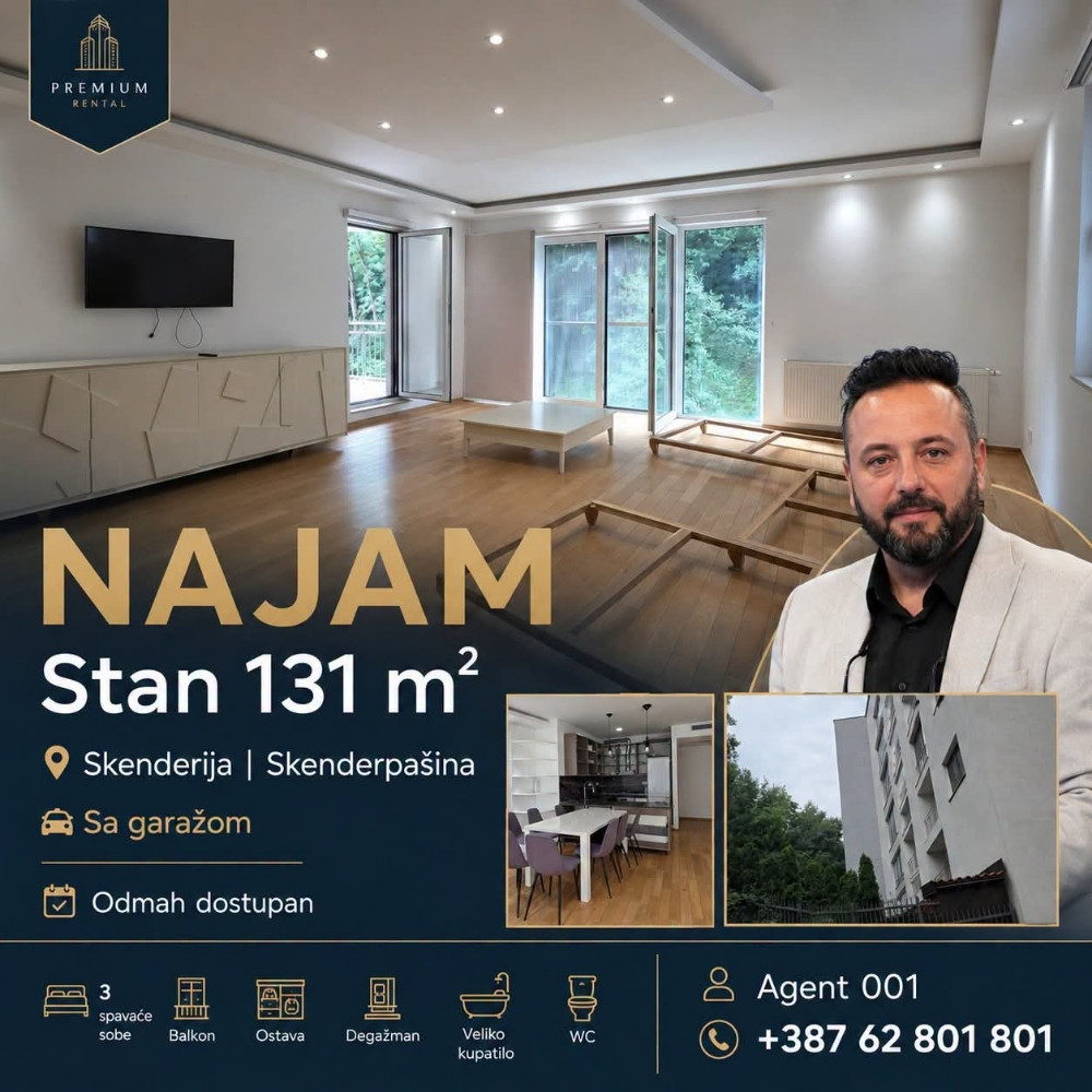 Najam 4soban stan Skenderija Sarajevo 25
