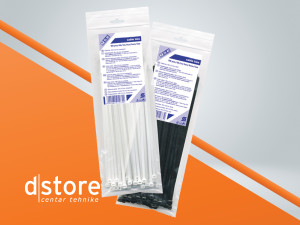 USE Plastične vezice 3,5mm x 150mm, pakiranje 50 dstore