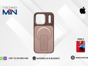 MagHolder Case Apple iPhone 14 zaštitna maskica, Brown