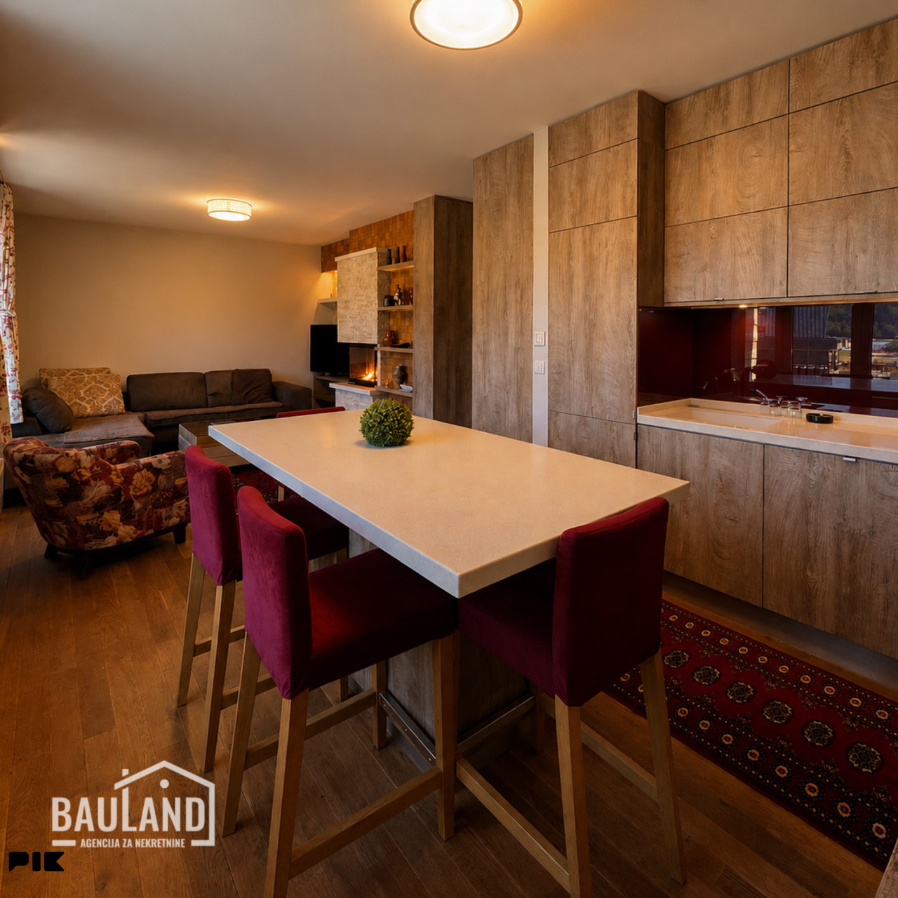 BAULAND/ Luksuzan apartman uz samu skijašku stazu/ Bjelašnica 11