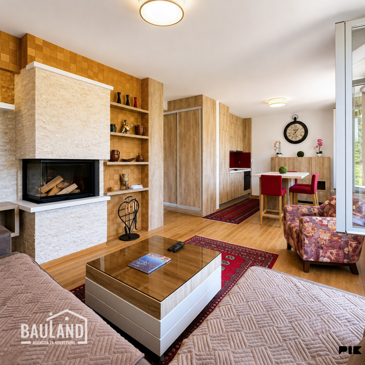BAULAND/ Luksuzan apartman uz samu skijašku stazu/ Bjelašnica 2