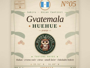Buddy Coffee Guatemala - Huehuetenango Jabiru 200 g