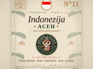 Buddy Coffee Indonesia Sumatra Mandheling G1 200 g