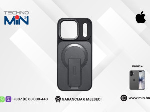 MagHolder Case Apple iPhone 16 zaštitna maskica, Black