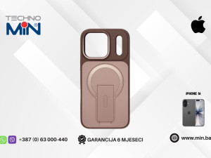 MagHolder Case Apple iPhone 16 zaštitna maskica, Brown