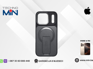 MagHolder Case Apple iPhone 16 Pro zaštitna maskica, Black