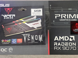 AKCIJA Memorija  32GB 6000MHZ CL30 KIT / ASUS RX 9070 XT