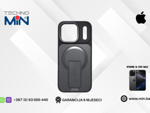 MagHolder Case Apple iPhone 16 Pro Max zaštitna maskica, Black