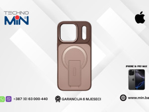 MagHolder Case Apple iPhone 16 Pro Max zaštitna maskica, Brown