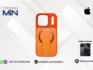 MagHolder Case Apple iPhone 16 Pro Max zaštitna maskica, Orange