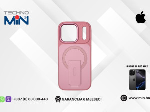 MagHolder Case Apple iPhone 16 Pro Max zaštitna maskica Pink