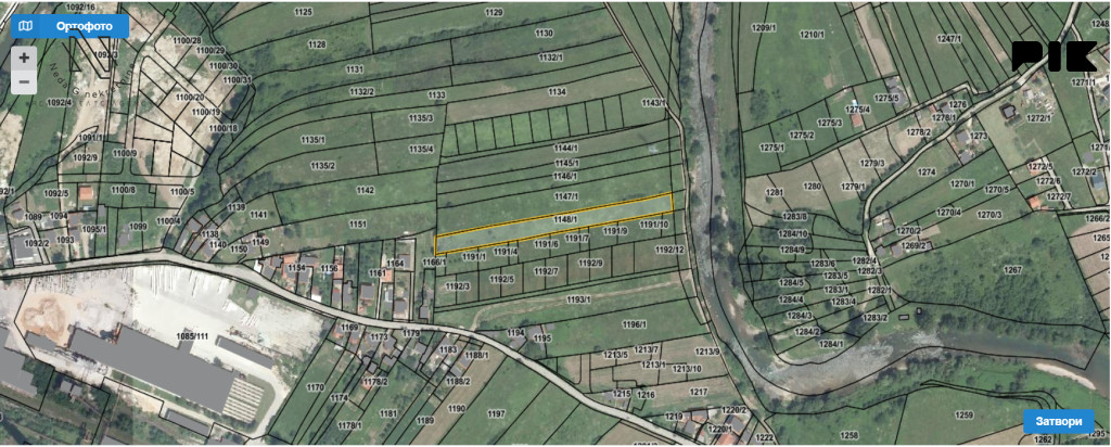 Medeno polje- Vrbanja, plac od 3600m2 5