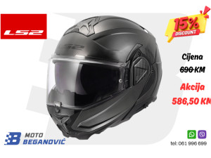 Kaciga za motor LS2 ADVANT II FF910 JEANS TITANIUM L
