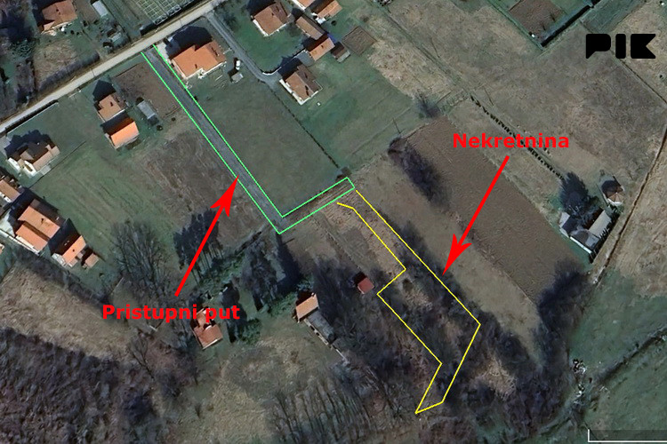 ŽIVINICE-STRAŠANJ - Kvalitetna zemljišna parcela 1778 m2 2