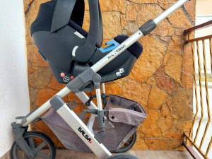 DJECIJA KOLICA Bebe ABC DESIGN SALSA3  komplet 3u1  EKSTRA