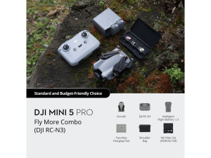 DJI Mini 5 PRO FMC (DJI RC N3) dron Akcija do 14.08.