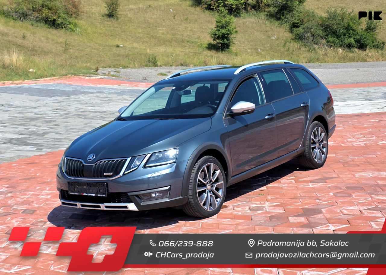 Skoda Octavia Scout 2019 Facelift 4X4 DSG Automatik Max Full
