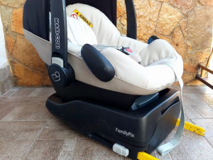 AUTOSJEDALICA Bebe 0-13 KG MAXI COSI   P E B B L E FAMILYFIX top