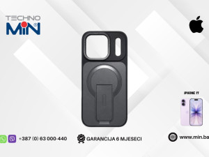MagHolder Case Apple iPhone 17 Pro zaštitna maskica, Black