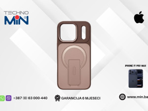 MagHolder Case Apple iPhone 17 Pro Max zaštitna maskica, Brown