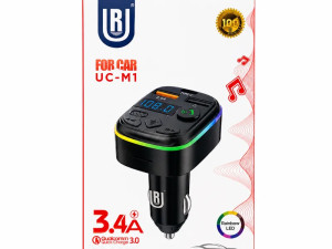 UR FM Transmiter auto punjac Bluetooth MP3 USB Type tip C