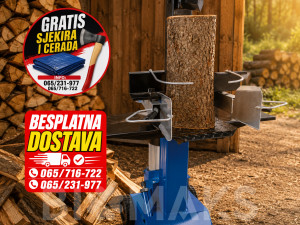 Cjepač Scheppach HL810 8 tona GRATIS POKLON DOSTAVA