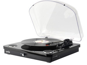 Gramofon UMIE Vintage 10W sa BT IN, BT OUT, RCA, USB