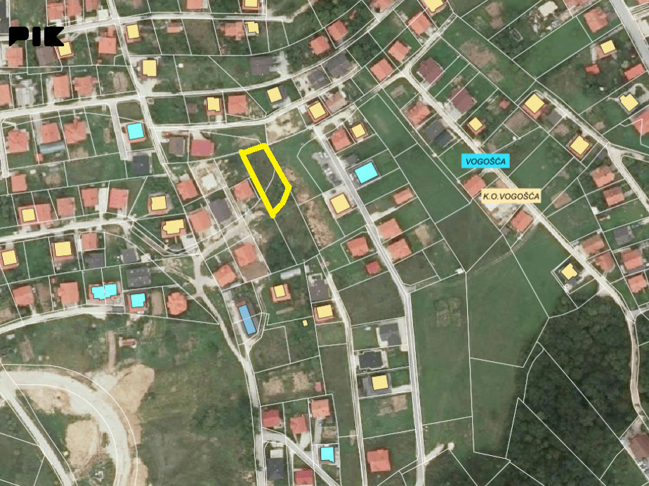 Građevinsko zemljište Vogošća 749m2 3