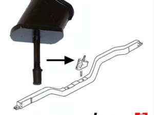 Nosac motora T2 08/71-07/79, 021199231C, 8117900100
