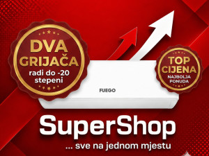 Fuego 12-ka A++ INVERTER FGTC12INV-WIFI-WMSE3 do -20 dva grijača