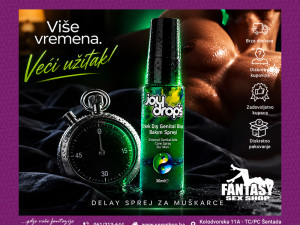 Joydrops Care & Delay Sprej za Duži Seks 30ml