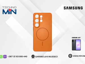 MagSafe Full Samsung Galaxy A07 zaštitna maskica, Narandžasta