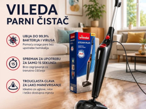 Villeda parni čistač