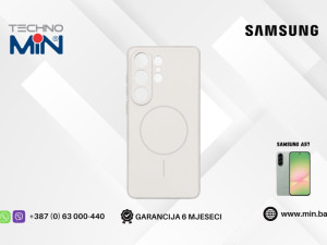 MagSafe Full Samsung Galaxy A57 zaštitna maskica, Bijela