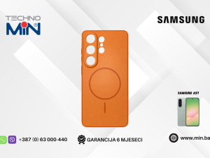 MagSafe Full Samsung Galaxy A57 zaštitna maskica, Narandžasta