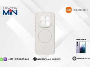 MagSafe Full Xiaomi Redmi 15 zaštitna maskica, Bijela