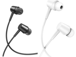 XO slusalice na kabal zicane AUX 3.5mm Black White