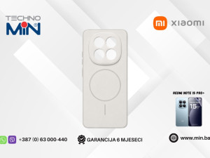 MagSafe Full Xiaomi Redmi Note 15 Pro+ zaštitna maskica, Bijela