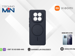 MagSafe Full Xiaomi Redmi Note 15 Pro+ zaštitna maskica, Crna