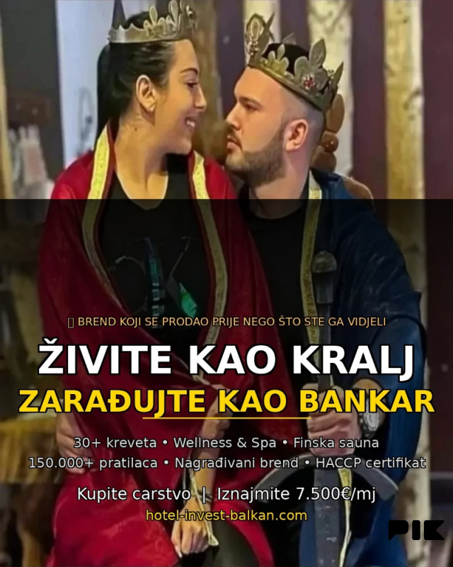 KUPITE VAŠE KRALJEVSTVO - hotelsko naselje, 12 kuća, restoran 3