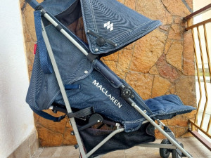 DJECIJA KOLICA Bebe KISOBRAN MACLAREN  QUEST  DENIM  blue