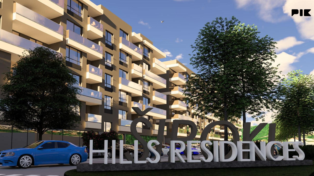 Trosoban stan 72 m2 s prostranim balkonom - Hills Residence 3 8