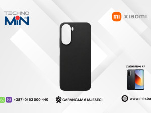 Xiaomi Redmi A7 Silikonska zaštitna maskica, Crna