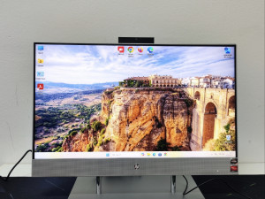 All in One HP Ryzen 3 4300U 16GB 512GB WIN 11 OFFICE 2024 AIO